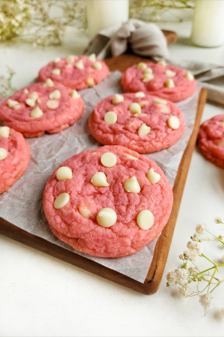White Chocolate Chip Cookies