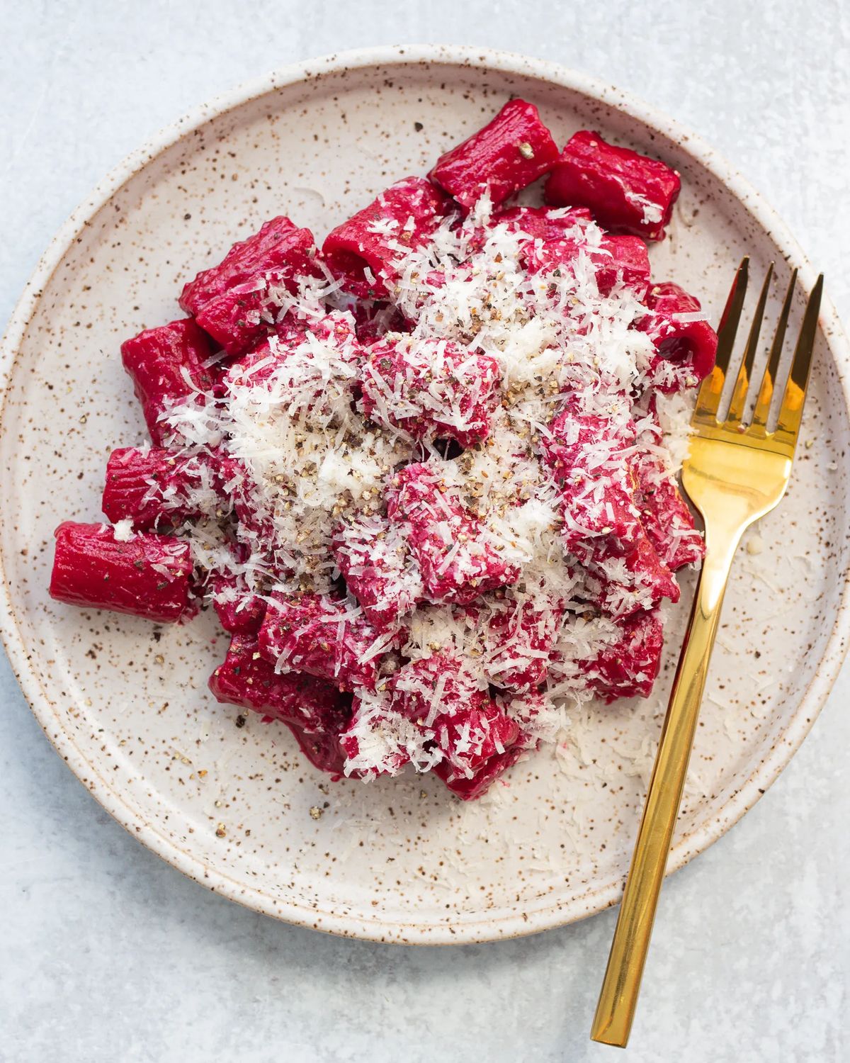Beet Mac and Cheese