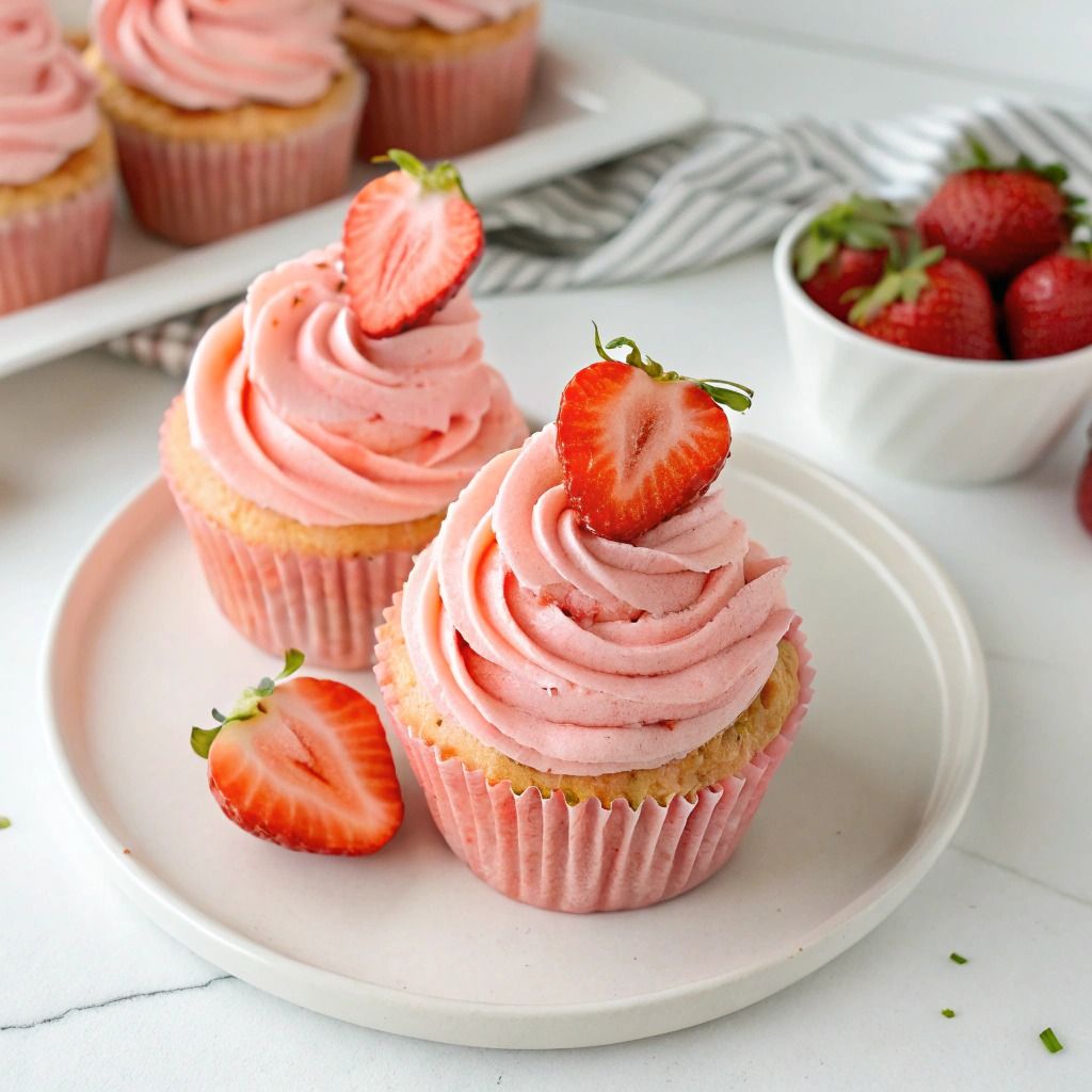 Strawberry Cupcake